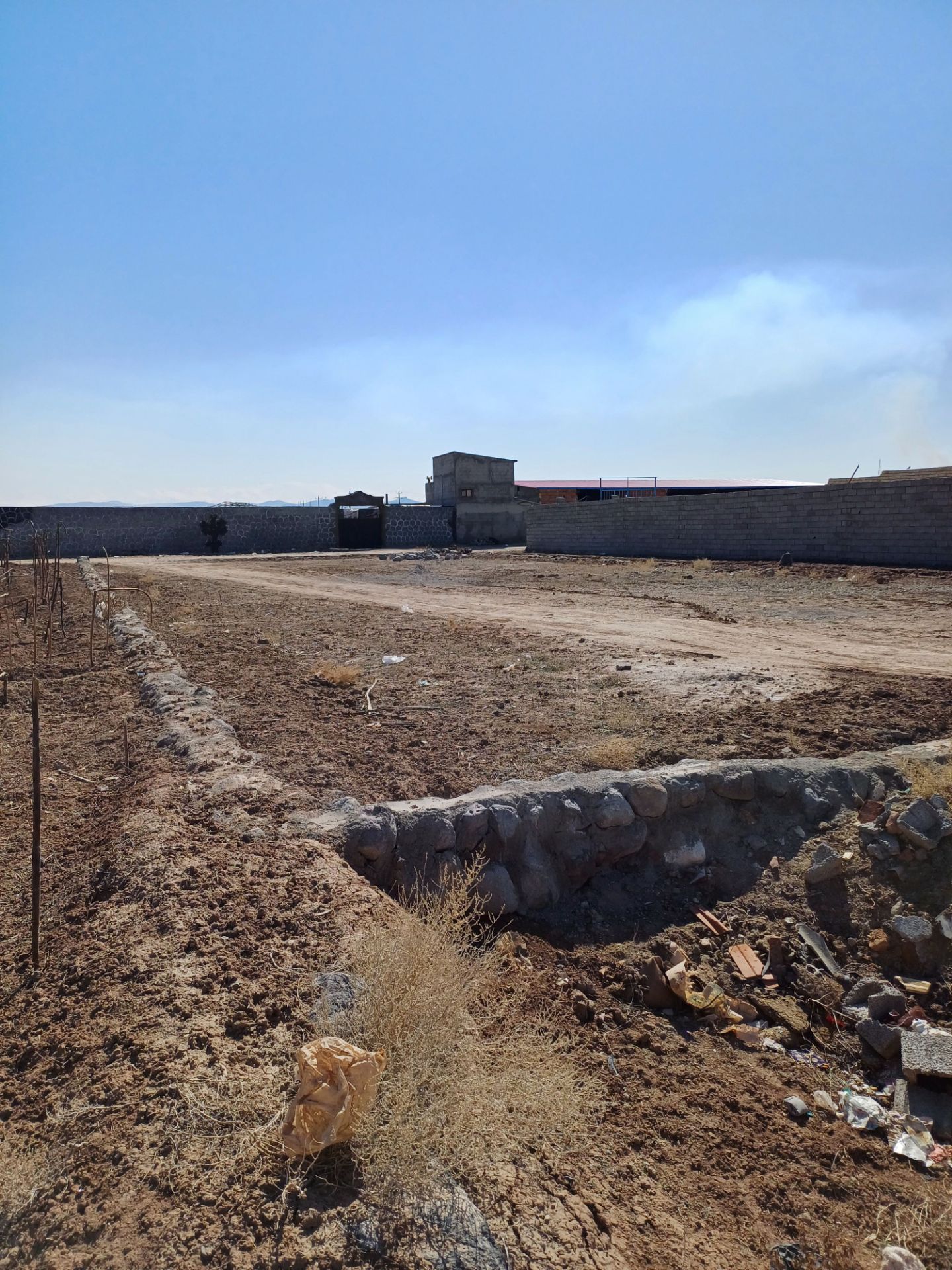 زمین در باغ معروف